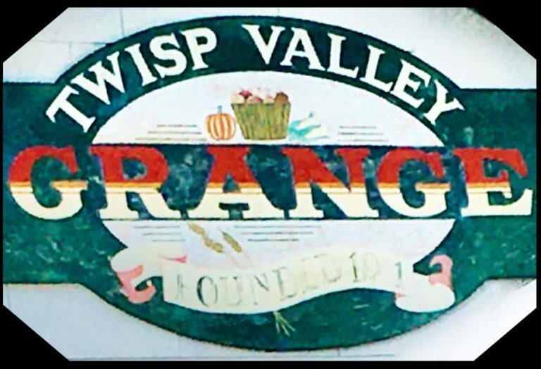 Twisp Valley Grange logo Community Foundation of North Central Washington