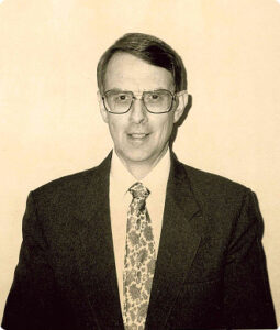 Archival photo of Ray Taylor, CFNCW's first CEO