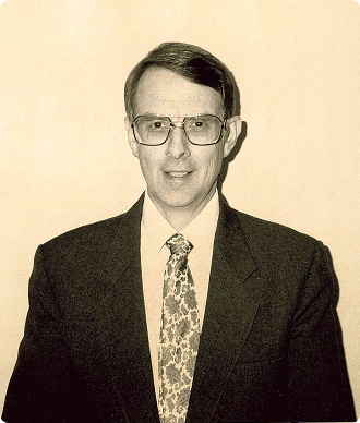 Archival photo of Ray Taylor, CFNCW's first CEO